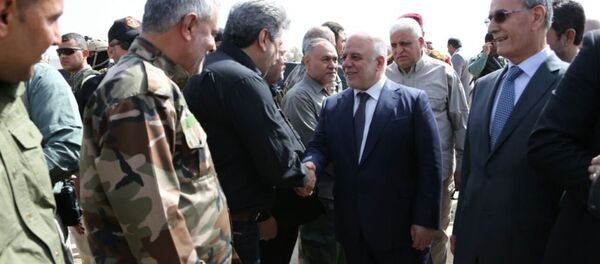 Haydar el İbadi Kerkük'te - Sputnik Türkiye