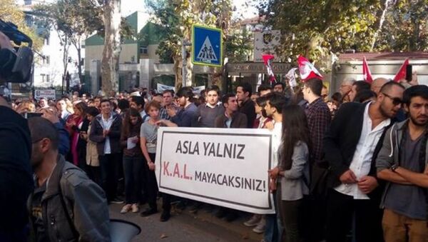 Kadıköy Anadolu Lisesi'nde proje okula karşı eylem - Sputnik Türkiye