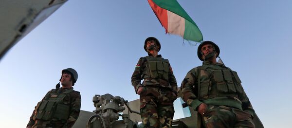 Musul operasyonu için Zertek Dağı'na konuşlandırılan Peşmerge güçleri - Sputnik Türkiye