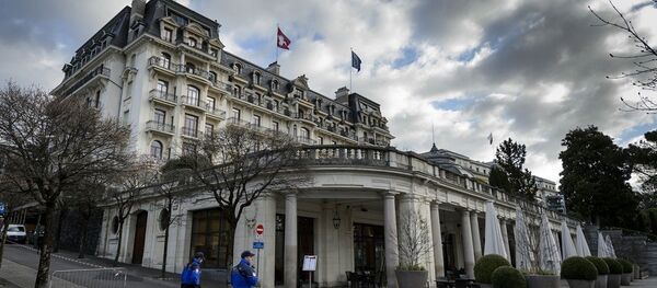 Lozan Antlaşması'nın imzalandığı Beau-Rivage Palace Oteli - Sputnik Türkiye