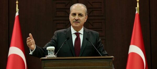 Başbakan Yardımcısı ve Hükümet Sözcüsü Numan Kurtulmuş - Sputnik Türkiye