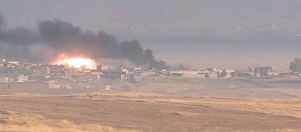 Koalisyon uçakları Musul'daki IŞİD mevzilerini bombalıyor - Sputnik Türkiye