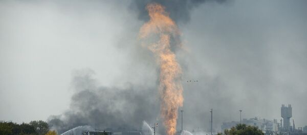 Almanya'da kimyasal fabrika yangını - Sputnik Türkiye