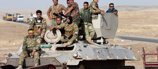 Musul operasyonuna katılan Peşmerge güçleri - Sputnik Türkiye