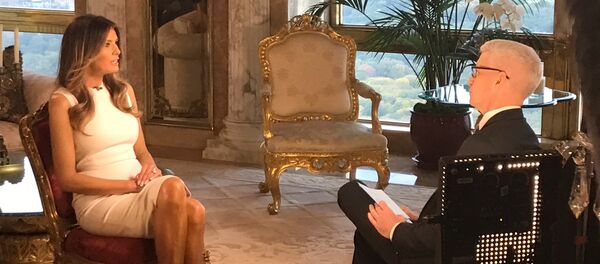 Donald Trump'ın eşi Melania Trump - Sputnik Türkiye