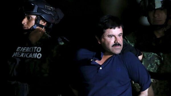 ‘El Chapo’ (Bücür) lakaplı Joaquin Guzman - Sputnik Türkiye
