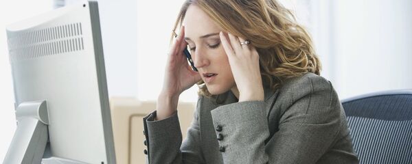 stres - çalışma - buro - Sputnik Türkiye