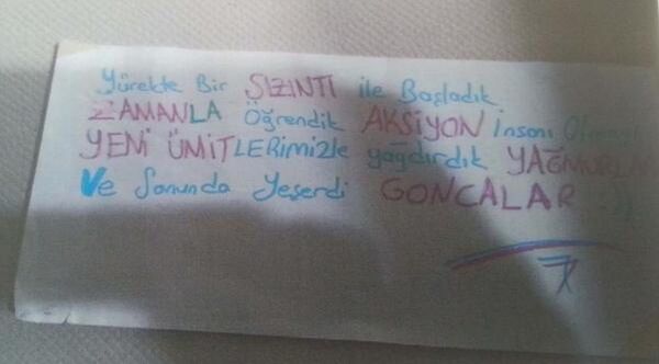 Fethullah Gülen için yazıldığı belirtilen şiir.  - Sputnik Türkiye