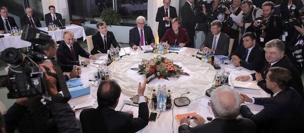 Normandiya Dörtüsü zirvesi - Sputnik Türkiye