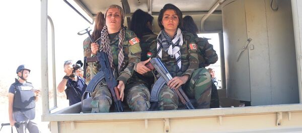 Musul operasyonu - kadın peşmergeler Musul operasyonu - kadın peşmergeler - Sputnik Türkiye