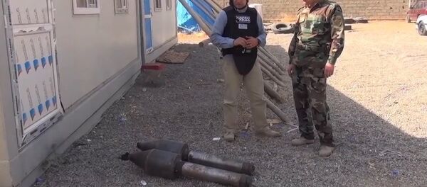 IŞİD kimyasal silah-IŞİD havan mermilerinin başlığında kimyasal toz - Sputnik Türkiye