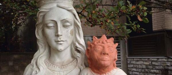 Kanada İsa heykeli - Sputnik Türkiye