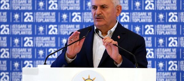 Başbakan Binali Yıldırım, Afyonkarahisar'daki AK Parti Kampı'nın açılışında konuştu Başbakan Binali Yıldırım, Afyonkarahisar'daki AK Parti Kampı'nın açılışında konuştu - Sputnik Türkiye