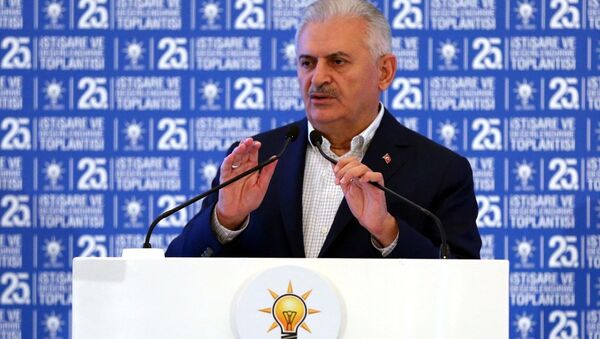 Başbakan Binali Yıldırım, Afyonkarahisar'daki AK Parti Kampı'nın açılışında konuştu - Sputnik Türkiye