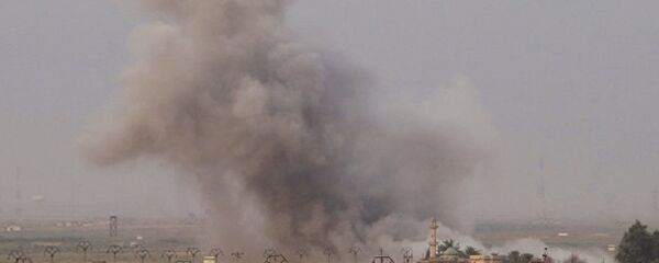 Irak Dakuk-Koalisyon güçleri Irak'a saldırı - Sputnik Türkiye