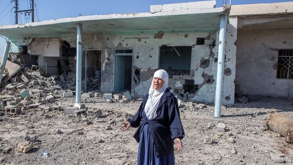 IŞİD'in Musul'da yıktığı evler - Sputnik Türkiye