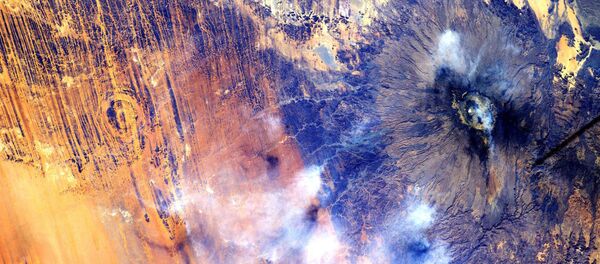 Uluslararası Uzay İstasyonu’ndan (UUİ) Afrika’nın görünümü - Sputnik Türkiye