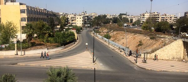 Halep'teki insani koridor - Sputnik Türkiye