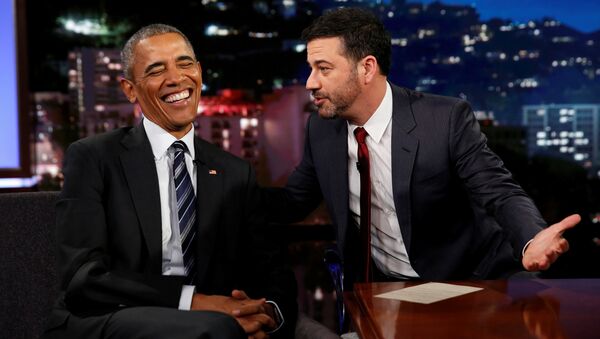 Barack Obama - Jimmy Kimmel - Sputnik Türkiye