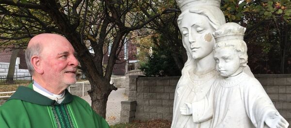 Kanada bebek İsa heykeli - Sputnik Türkiye