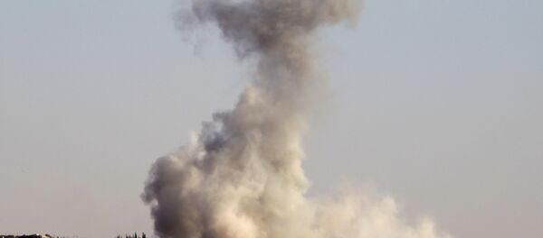 Halep'te teröristler ordu güçlerine Grad füzeleriyle saldırıyor Halep'te teröristler ordu güçlerine Grad füzeleriyle saldırıyor - Sputnik Türkiye