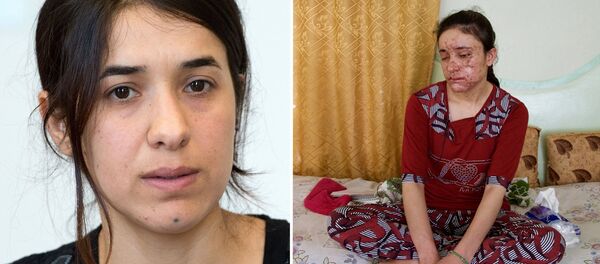 Avrupa Parlamentosu (AP) tarafından 1988 yılından beri insan hakları ve demokrasi alanında mücadele eden kişi ve kurumlara verilen Saharov Ödülü'nün bu yılki sahipleri Ezidi aktivistler Nadia Murad ve Lamia Aji Bashar oldu. - Sputnik Türkiye