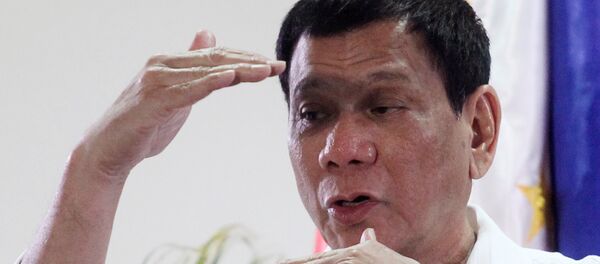 Filipinler Devlet Başkanı Rodrigo Duterte - Sputnik Türkiye