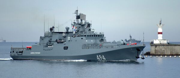 Rusya Federasyonu Karadeniz Filosunun baş koruma gemisi Admiral Grigoryeviç. - Sputnik Türkiye