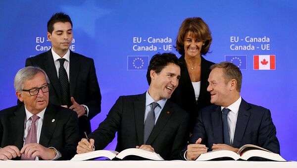 AB - Kanada - CETA anlaşması - Sputnik Türkiye