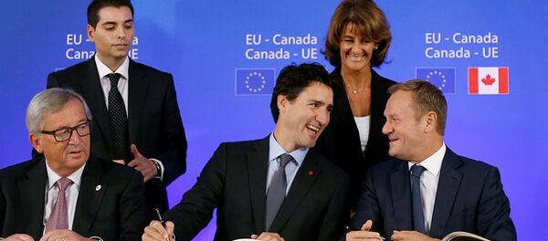 AB - Kanada - CETA anlaşması AB - Kanada - CETA anlaşması - Sputnik Türkiye
