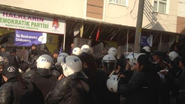 HDP - Kocaeli protesto - Sputnik Türkiye