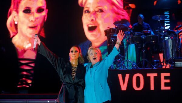 Hillary Clinton - Jennifer Lopez - Sputnik Türkiye