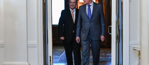 Kıbrıs Dışişleri Bakanı Yannis Kasulidis-Rusya Dışişleri Bakanı Sergey Lavrov - Sputnik Türkiye