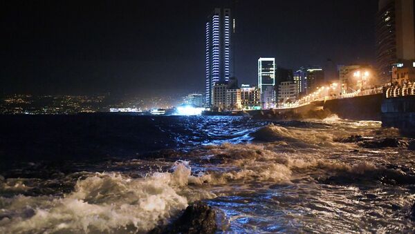 Lübnan’ın başkenti Beyrut’taki Korniş sahil şeridi. - Sputnik Türkiye