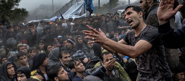 Danimarkalı fotoğrafçı Jacob Ehrbahn’ın çektiği ‘Sığınmacı’ fotoğrafı. - Sputnik Türkiye