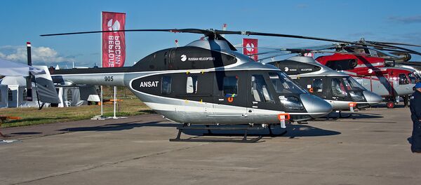 Ansat multipurpose utility helicopters - Sputnik Türkiye