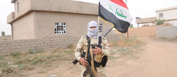 Haşdi Şabi üyesi Hıristiyan savaşçı Necale Keleş - Sputnik Türkiye