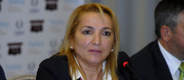 Türkiye Kürk Sanayicileri ve İş Adamları Derneği (KSİAD) Yönetim Kurulu Başkanı Ayfer Gümrük - Sputnik Türkiye