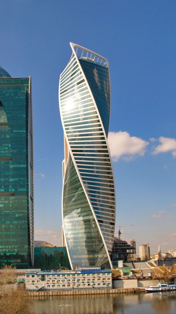 Rusya’nın başkenti Moskova’daki Evolution Tower - Sputnik Türkiye