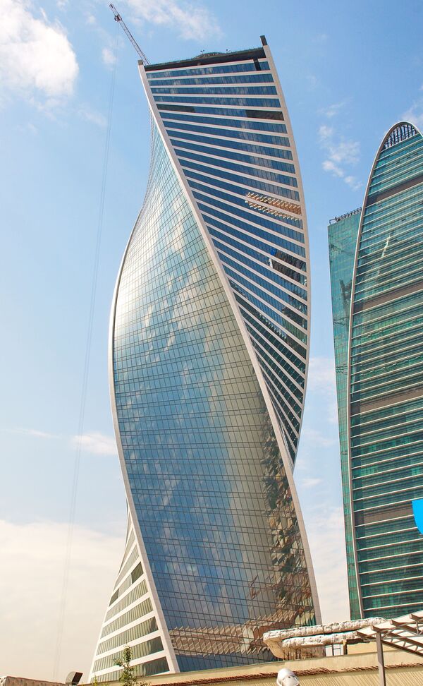Rusya’nın başkenti Moskova’daki Evolution Tower - Sputnik Türkiye