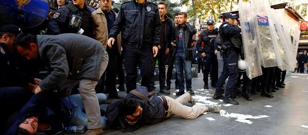 Ankara'da eylem (arşiv) - Sputnik Türkiye