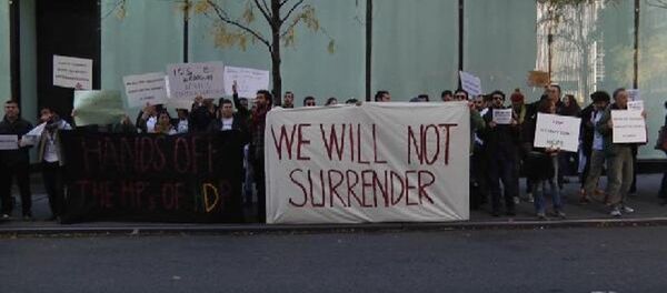 New York'ta HDP'ye destek gösterisi - Sputnik Türkiye