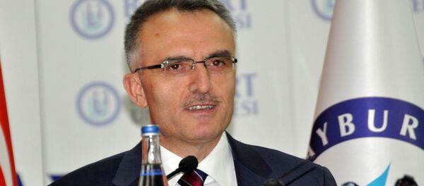 Maliye Bakanı Naci Ağbal, Bayburt Üniversitesi'nin akademik yıl açılış töreninde konuştu - Sputnik Türkiye