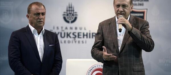 Fatih Terim - Recep Tayyip Erdoğan - Sputnik Türkiye