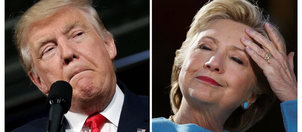 Hillary Clinton - Donald Trump - Sputnik Türkiye