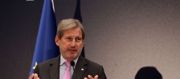 Genişlemeden sorumlu Avrupa Komisyonu üyesi Johannes Hahn - Sputnik Türkiye