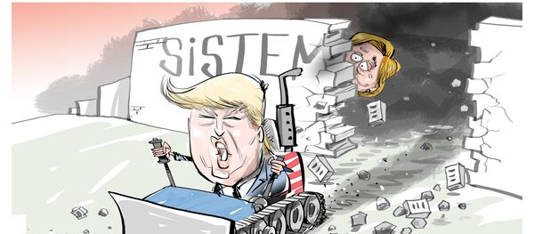 ABD'nin yeni başkanı Trump oldu - Sputnik Türkiye