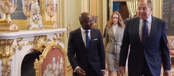 Rusya Dışişleri Bakanı Sergey Lavrov- Benin Dışişleri Bakanı Aurelien Agbenonci - Sputnik Türkiye