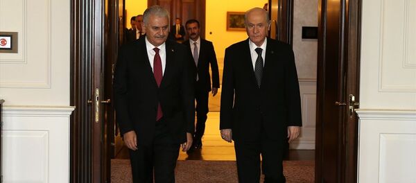 Binali Yıldırım - Devlet Bahçeli - Sputnik Türkiye