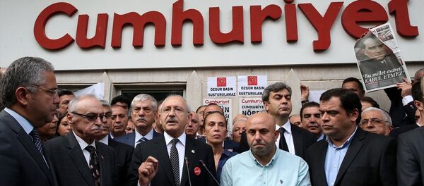 CHP Genel Başkanı Kemal Kılıçdaroğlu'nun Cumhuriyet ziyareti - Sputnik Türkiye